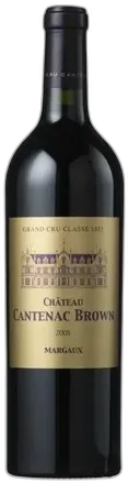 capture du vin Cantenac Brown Margaux