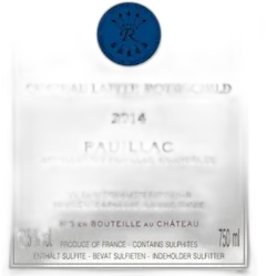 photo du vin Lafite Rothschild