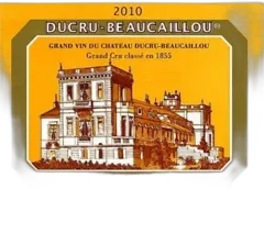 vue du vin Ducru Beaucaillou Saint-Julien