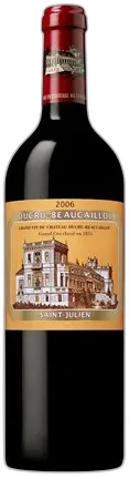 vue du vin Ducru Beaucaillou Saint-Julien