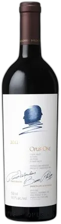capture du vin Opus One Napa Valley