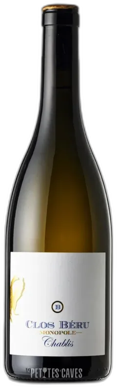 capture du vin Chablis Clos Béru Monopole 2021 Château de Béru