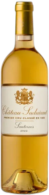 vue du vin Château Suduiraut 2022