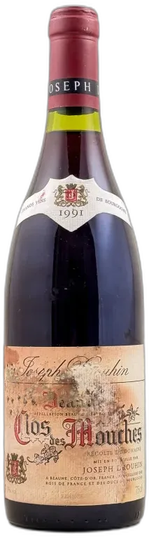 image du vin Joseph Drouhin Beaune 1er Cru "Clos des Mouches" 1991