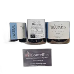 illustration du vin les Cras Domaine du Trapadis Rasteau Rouge 2023