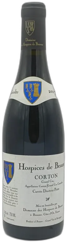 photo du vin Corton Grand Cru 2017 Cuvée Docteur Peste Hospices de Beaune