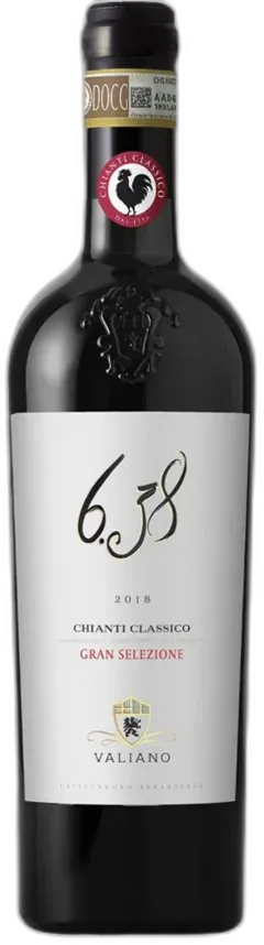 illustration du vin Chianti Classico Docg "6.38 Gran Selezione" Valiano