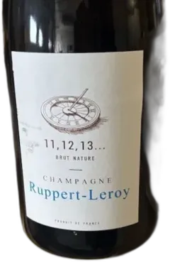 photo du vin Ruppert-Leroy Brut Nature 11 12 13 22