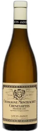vue du vin L. Jadot Chassagne Montrachet les Chenevottes