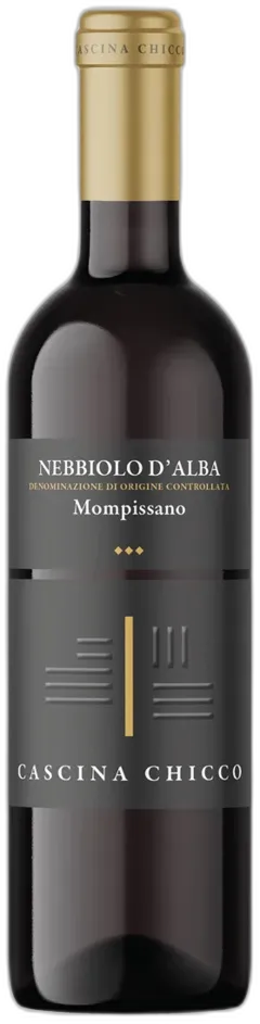 illustration du vin Nebbiolo d’Alba Doc Mompissano Cascina Chicco 2023