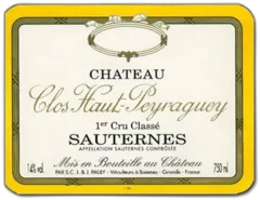 photo du vin Clos Haut Peyraguey 2002