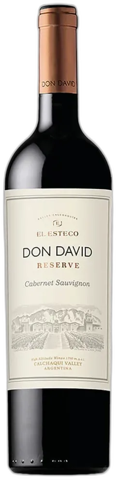 vue du vin Valle de Cafayate Reserve ig Cabernet Sauvignon Don David el Esteco 2024
