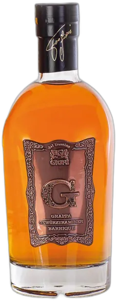 photo du vin Grappa "g" Gewürztraminer Barrique Giori