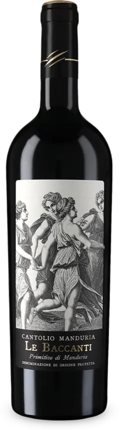 image du vin le Baccanti Primitivo di Manduria 2024