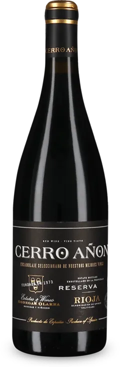 vue du vin Cerro Añón Rioja Reserva 2020