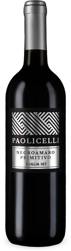 illustration du vin Paolicelli Negroamaro Primitivo 2025