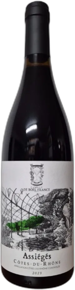 photo du vin Famille de Boel Côtes du Rhône Assiégés 2022 Magnum