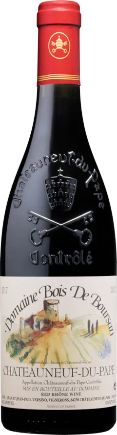 photo du vin Châteauneuf-du-Pape Domaine Bois de Boursan Rouge 2023