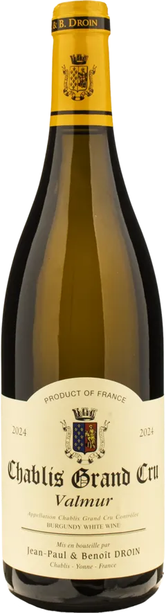 aperçu du vin Chablis Grand Cru Valmur Jean-Paul & Benoît Droin