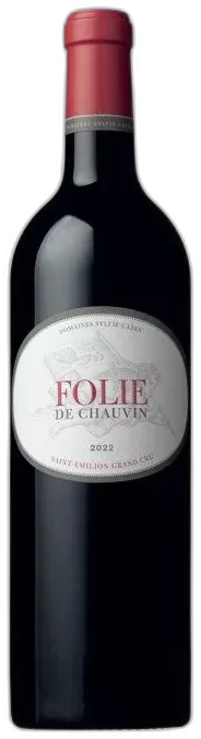 photo du vin Château Chauvin Saint-Emilion Grand Cru Folie de Chauvin Rouge 2020