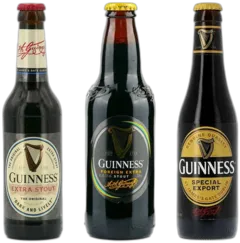 image du vin Lot de 3 Bières Guinness