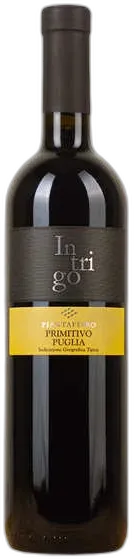photo du vin Intrigo Primitivo Vin d’Italie