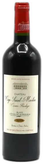 photo du vin Cap Saint Martin Cuvée Prestige