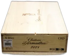 vue du vin Armailhac 2021 la
