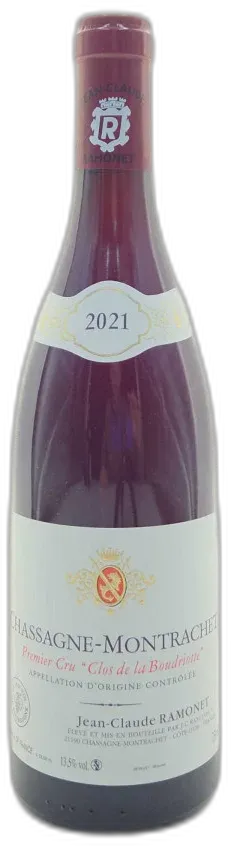 photo du vin Clos de la Boudriotte Rouge Domaine Ramonet j-c 2021