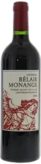 vue du vin Chateau Belair-Monange
