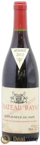 aperçu du vin Châteauneuf-du-Pape Château Rayas Emmanuel Reynaud