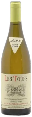 aperçu du vin Vaucluse les Tours Grenache Blanc Emmanuel Reynaud