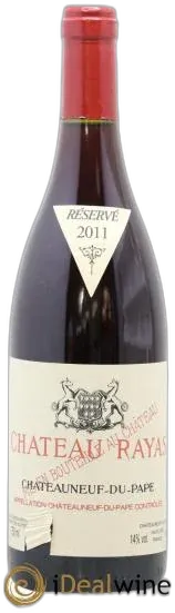 aperçu du vin Châteauneuf-du-Pape Château Rayas Emmanuel Reynaud