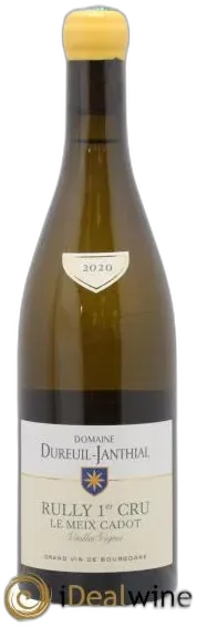 photos du vin Rully 1er Cru le Meix Cadot Vieilles Vignes Vincent Dureuil-Janthial