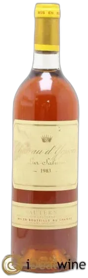 image du vin Château D&Apos; Yquem 1er Cru Classé Supérieur