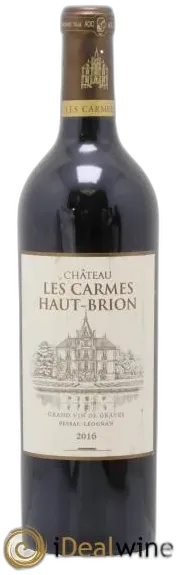 photo du vin Château les Carmes Haut-Brion