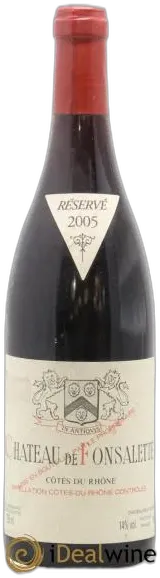 photos du vin Côtes-du-Rhône Château de Fonsalette Emmanuel Reynaud