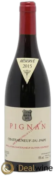 vue du vin Châteauneuf-du-Pape Pignan Emmanuel Reynaud