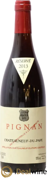 vue du vin Châteauneuf-du-Pape Pignan Emmanuel Reynaud