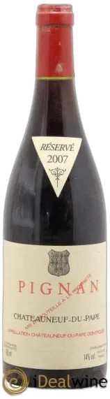 vue du vin Châteauneuf-du-Pape Pignan Emmanuel Reynaud