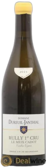 photos du vin Rully 1er Cru le Meix Cadot Vieilles Vignes Vincent Dureuil-Janthial
