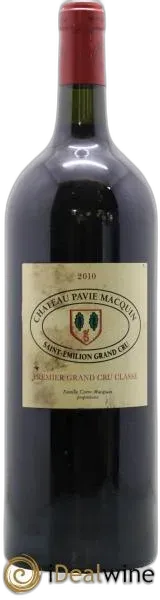 photo du vin Château Pavie Macquin 1er Grand Cru Classé B