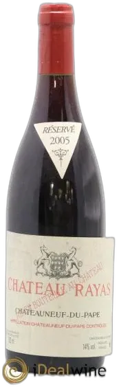 aperçu du vin Châteauneuf-du-Pape Château Rayas Emmanuel Reynaud