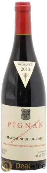 vue du vin Châteauneuf-du-Pape Pignan Emmanuel Reynaud