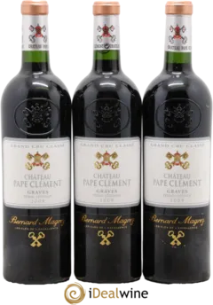 capture du vin Château Pape Clément Cru Classé de Graves