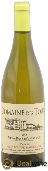 photo du vin Vaucluse Domaine des Tours Clairette Emmanuel Reynaud