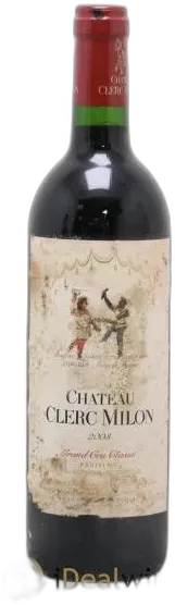 vue du vin Château Clerc Milon 5ème Grand Cru Classé