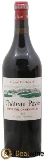 photo du vin Château Pavie 1er Grand Cru Classé A