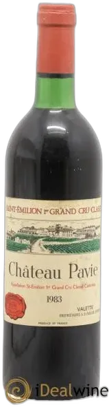 photo du vin Château Pavie 1er Grand Cru Classé A