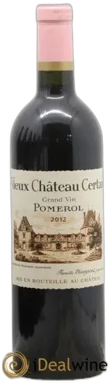 aperçu du vin Vieux Château Certan